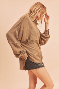 Delilah Shirt Caramel